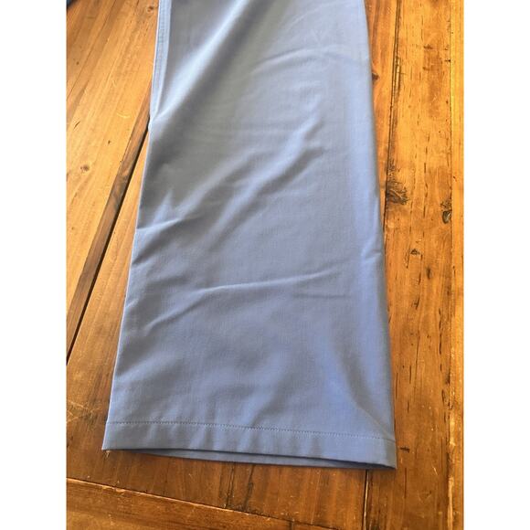Figs Scrub Pants Size Large Petite Ceil Blue Livingston Technical Collection - Picture 3 of 13